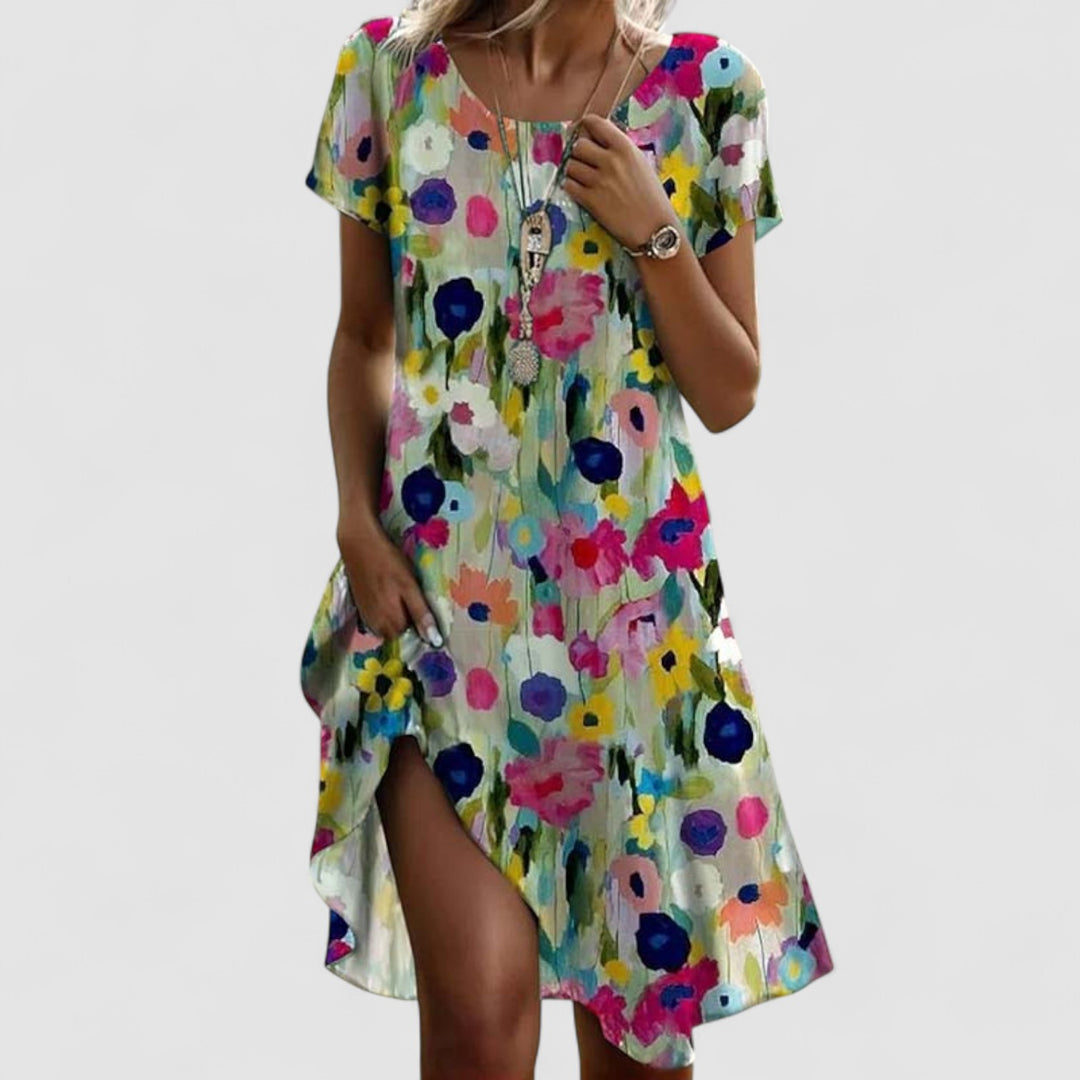 Aria™ | Vestito Floreale Multicolore