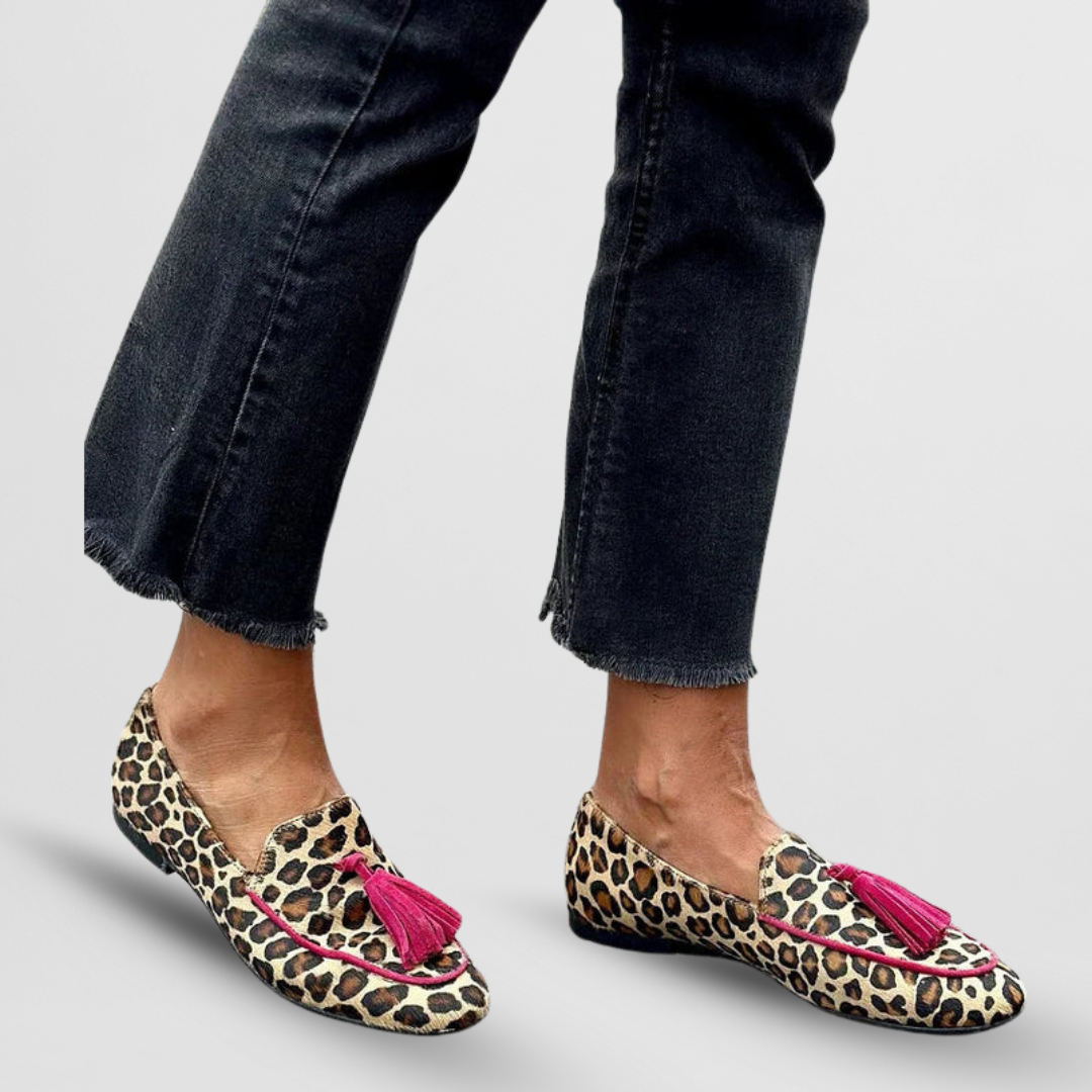 Lania™ | Pantofole Eleganti con Frange