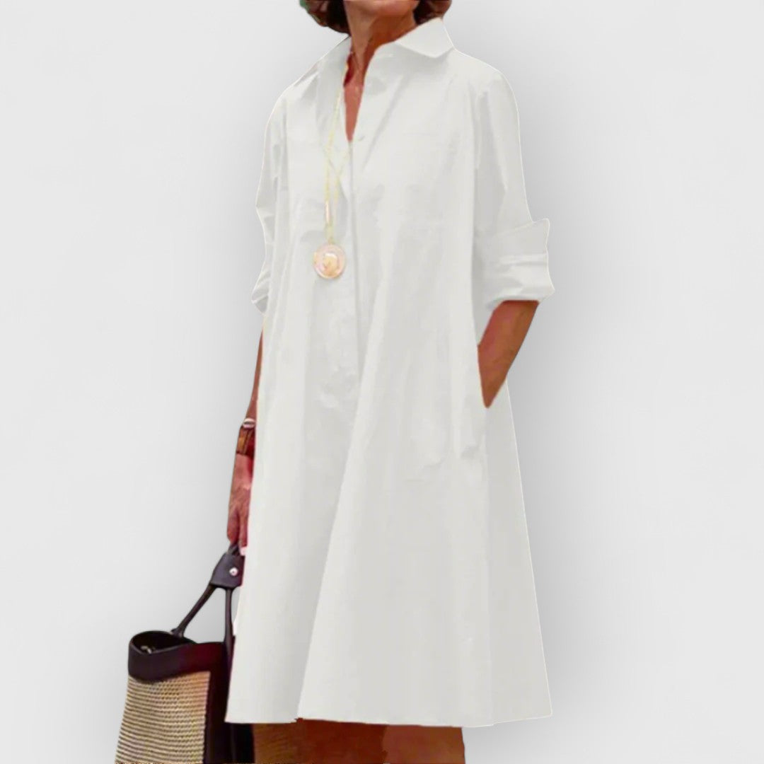 Dilia™ | Abito Bianco Elegante e Leggero