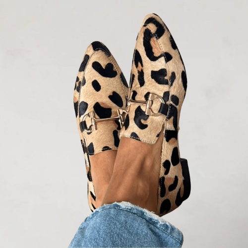 Linnea™ | Mocassini Leopardati Premium