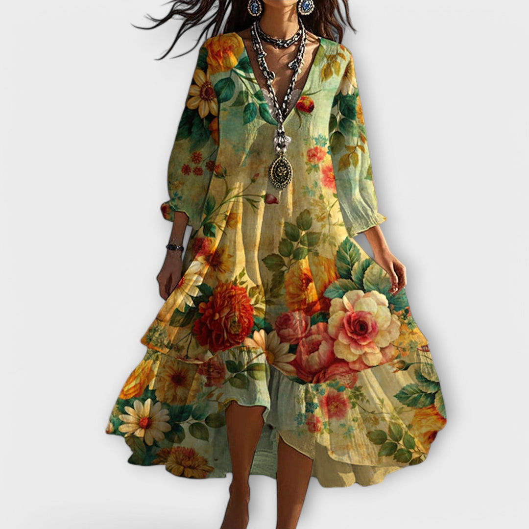 Lavinia™ | Abito Estivo Lungo Stile Vintage
