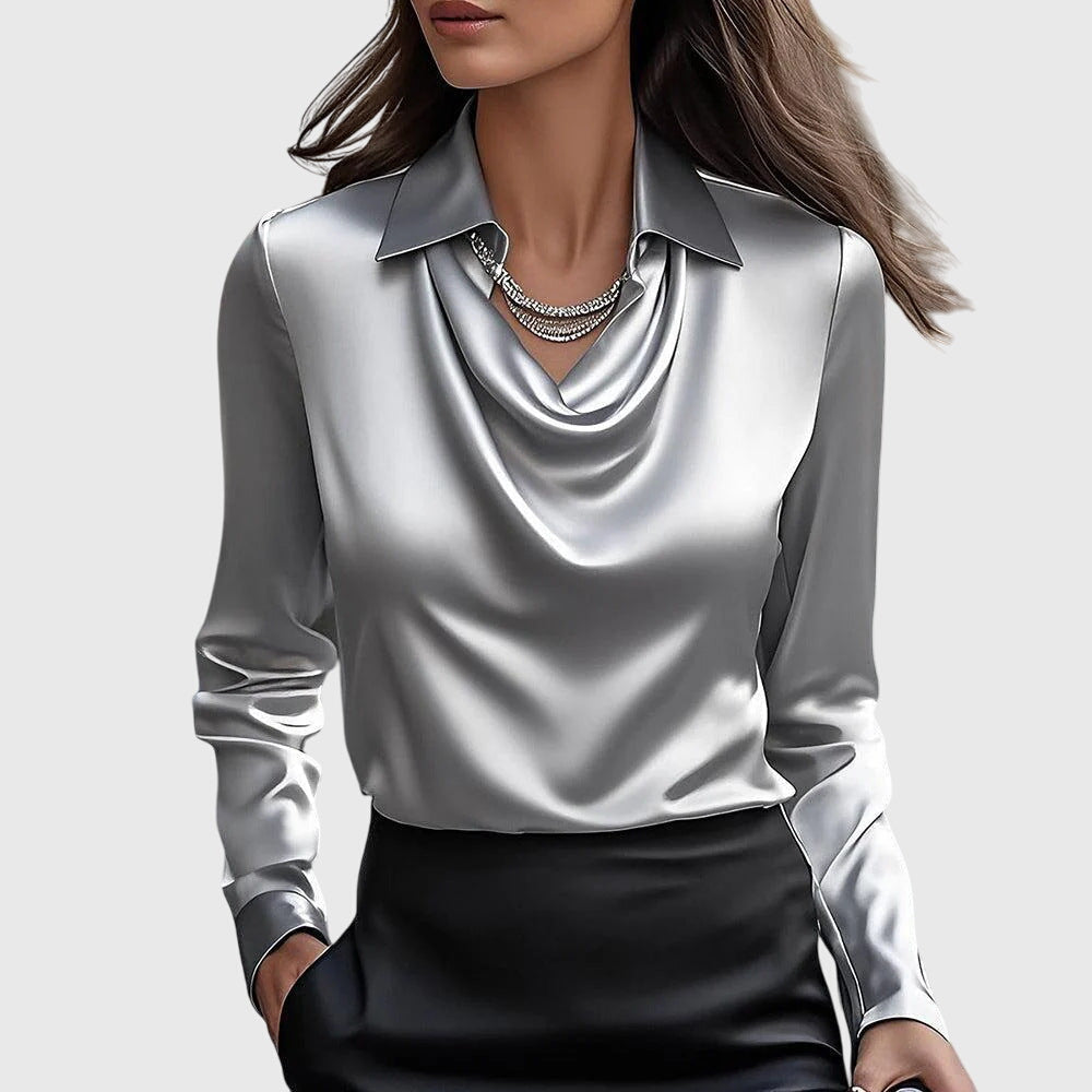 Sylvie™ | Blusa Leggera Coprente e Slanciante