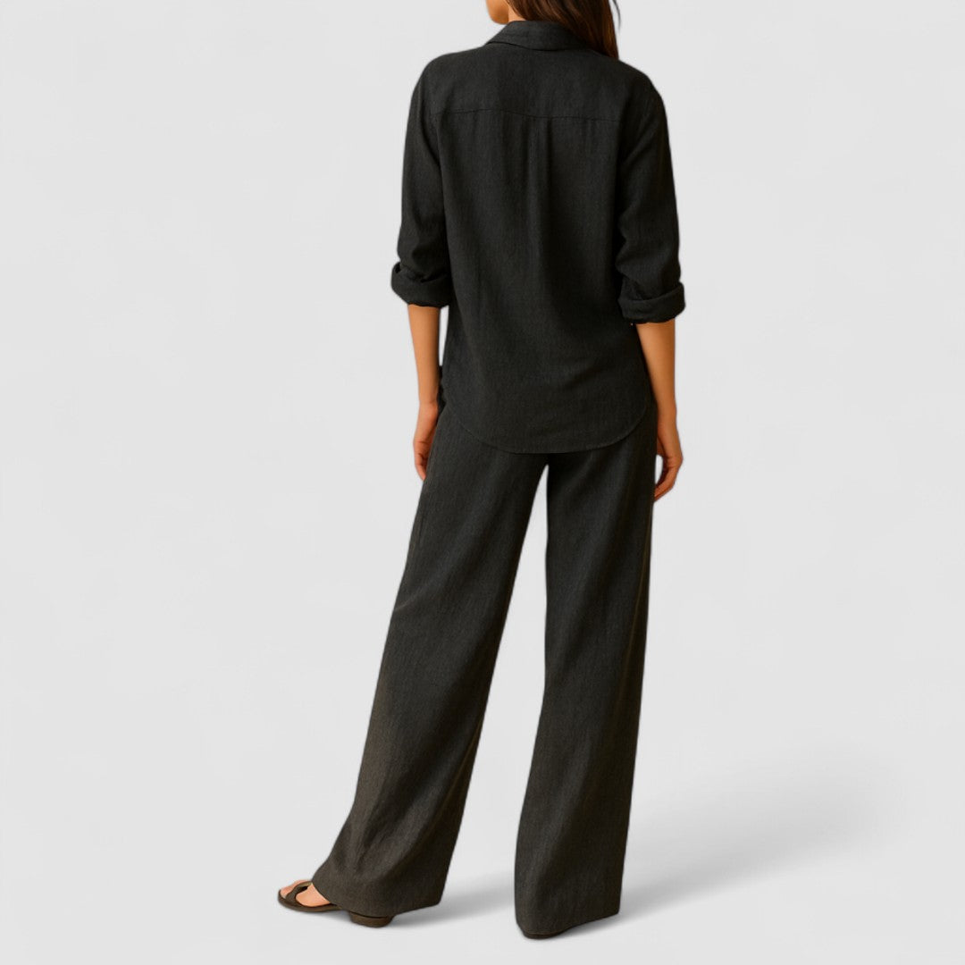 Swami™ | Set Minimalista Blusa e Pantalone