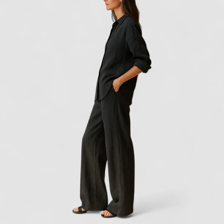 Swami™ | Set Minimalista Blusa e Pantalone