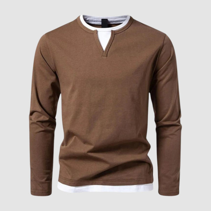 Teo™ | Camicia con Scollo a V