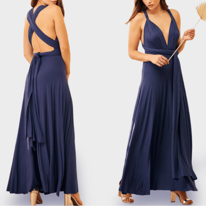 Vale™ | Abito in Tessuto Premium Elegante