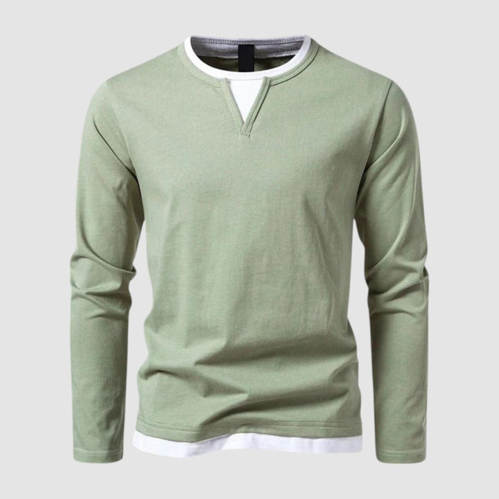Teo™ | Camicia con Scollo a V