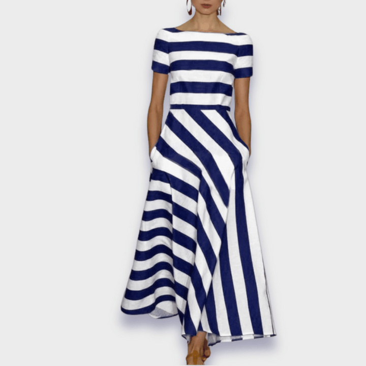 Arianna™ | Abito a Righe Versatile