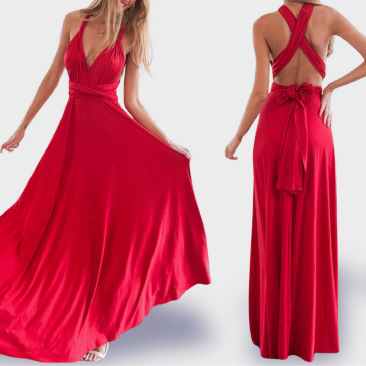 Vale™ | Abito in Tessuto Premium Elegante