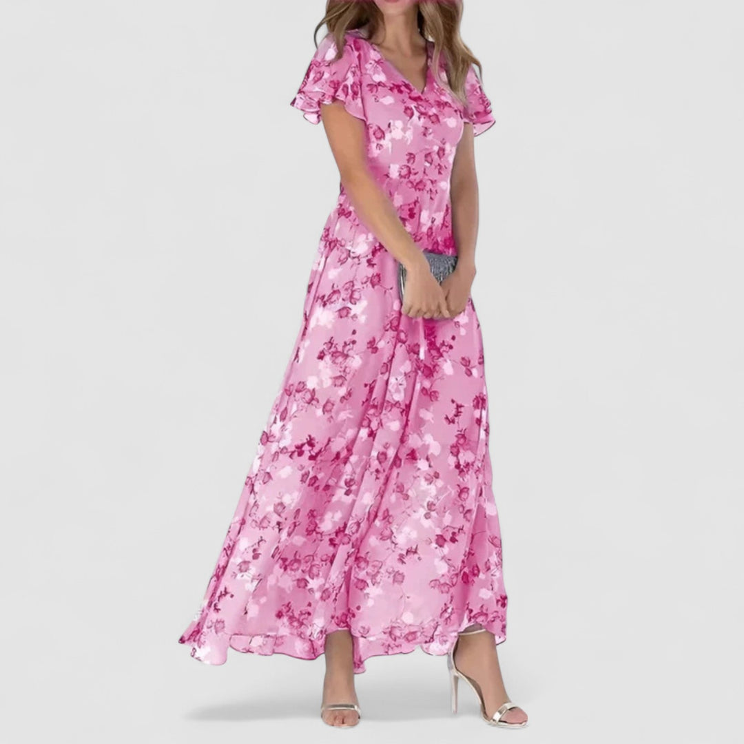 Carolina™ | Vestito Elegante Floreale