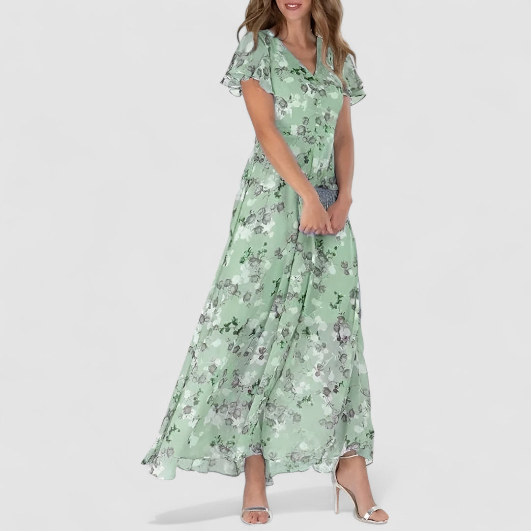 Carolina™ | Vestito Elegante Floreale