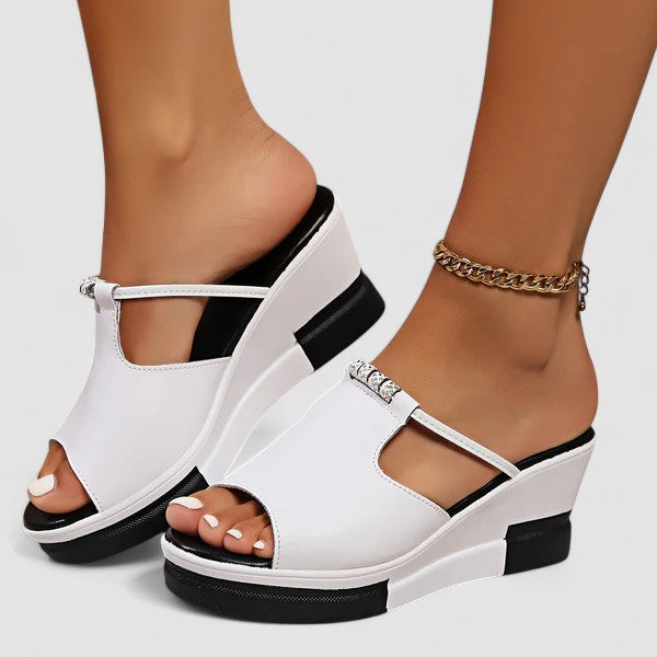 Soletta™ | Sandali Estivi con Zeppa Anatomica