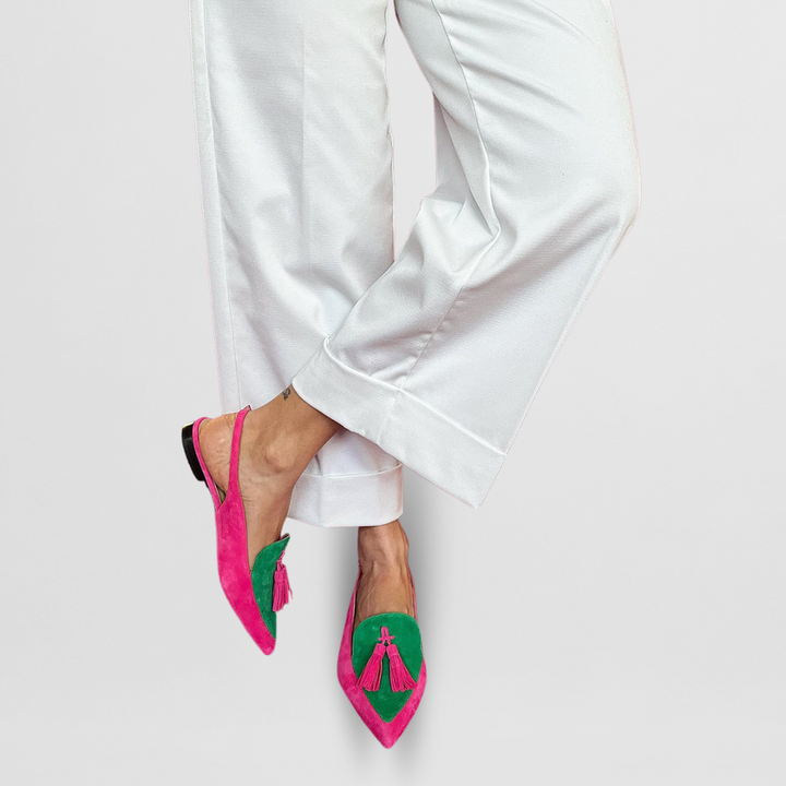 Layla™ | Mocassini a Punta Colorati