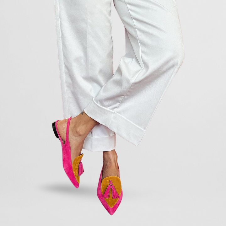 Layla™ | Mocassini a Punta Colorati