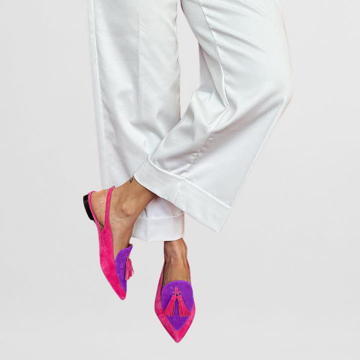 Layla™ | Mocassini a Punta Colorati