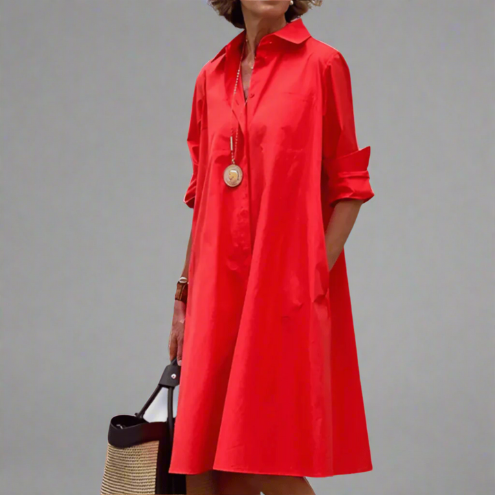 Livia™ | Abito Elegante in Tessuto