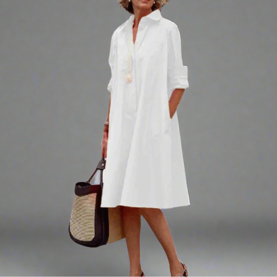 Livia™ | Abito Elegante in Tessuto