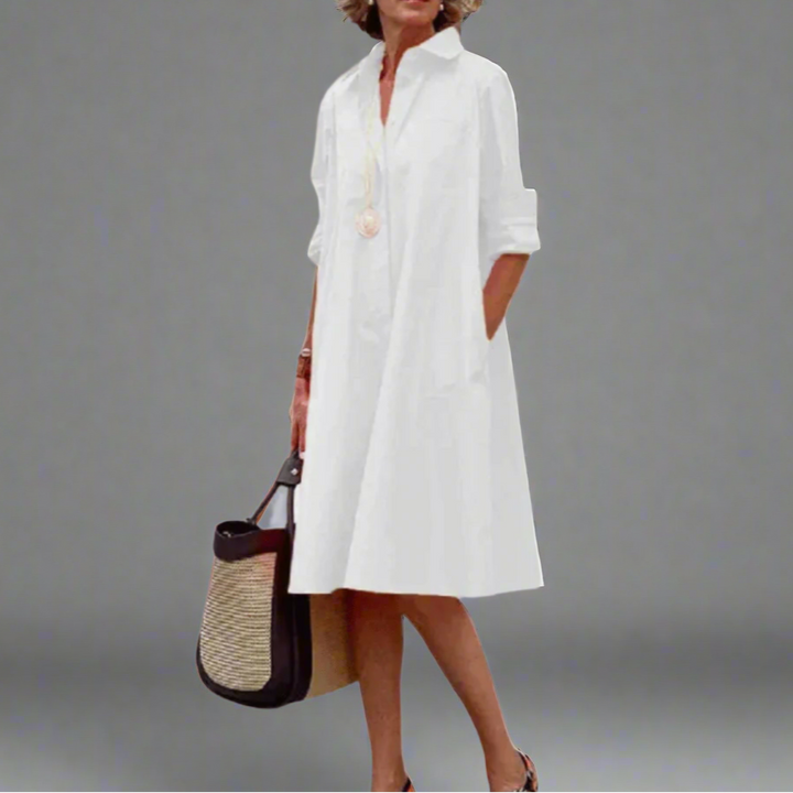 Livia™ | Abito Elegante in Tessuto