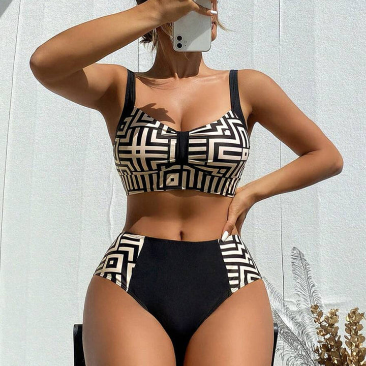 Mika™ | Bikini Due Pezzi con Fantasia Elegante