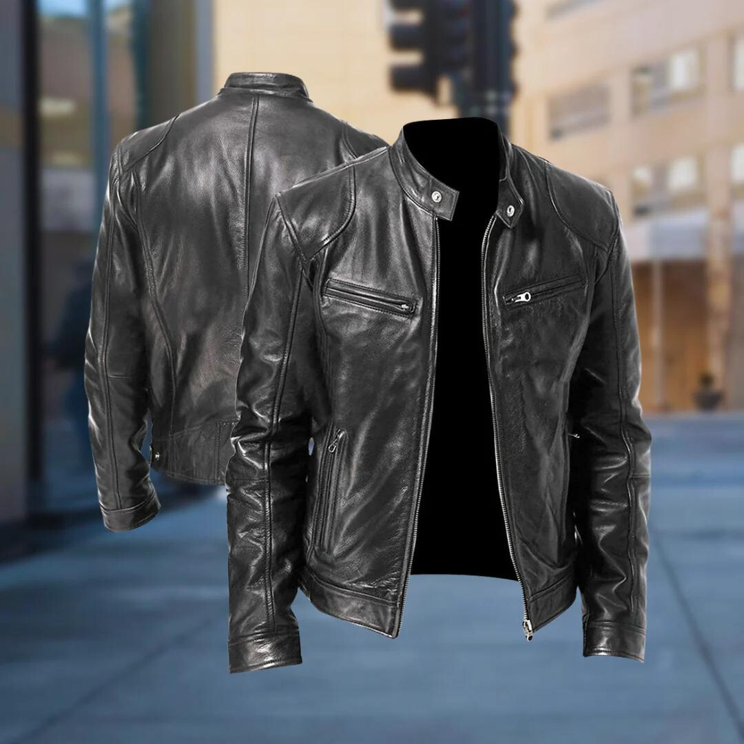 Leonardo™ | Giacca in Pelle Versatile