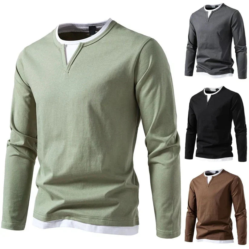 Teo™ | Camicia con Scollo a V