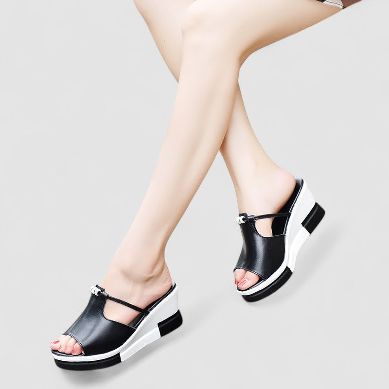 Soletta™ | Sandali Estivi con Zeppa Anatomica
