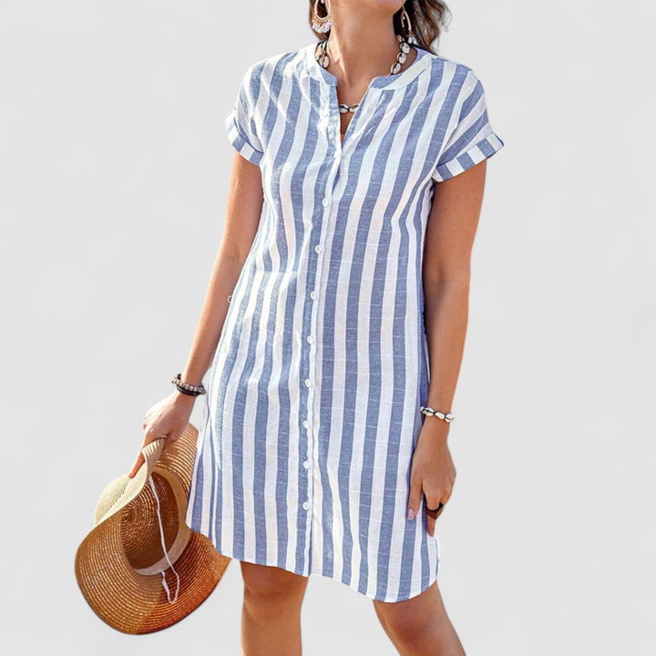 Virna™ | Abito Camicia Elegante e Versatile