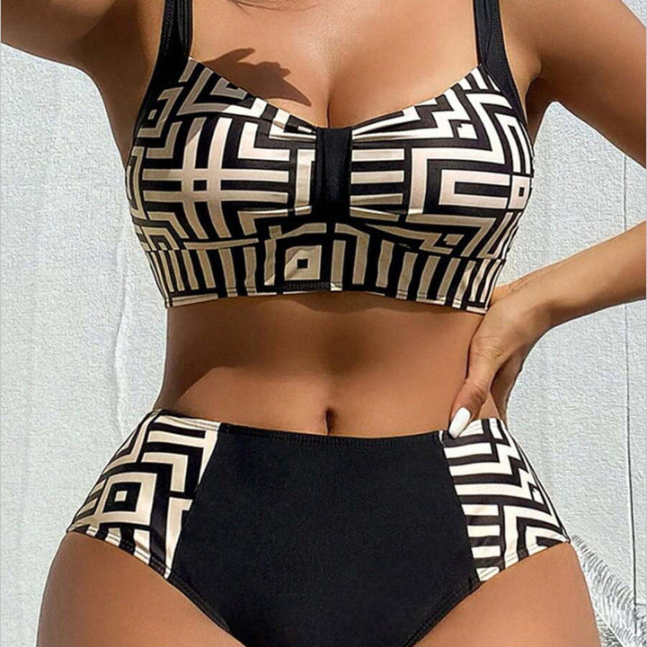 Mika™ | Bikini Due Pezzi con Fantasia Elegante