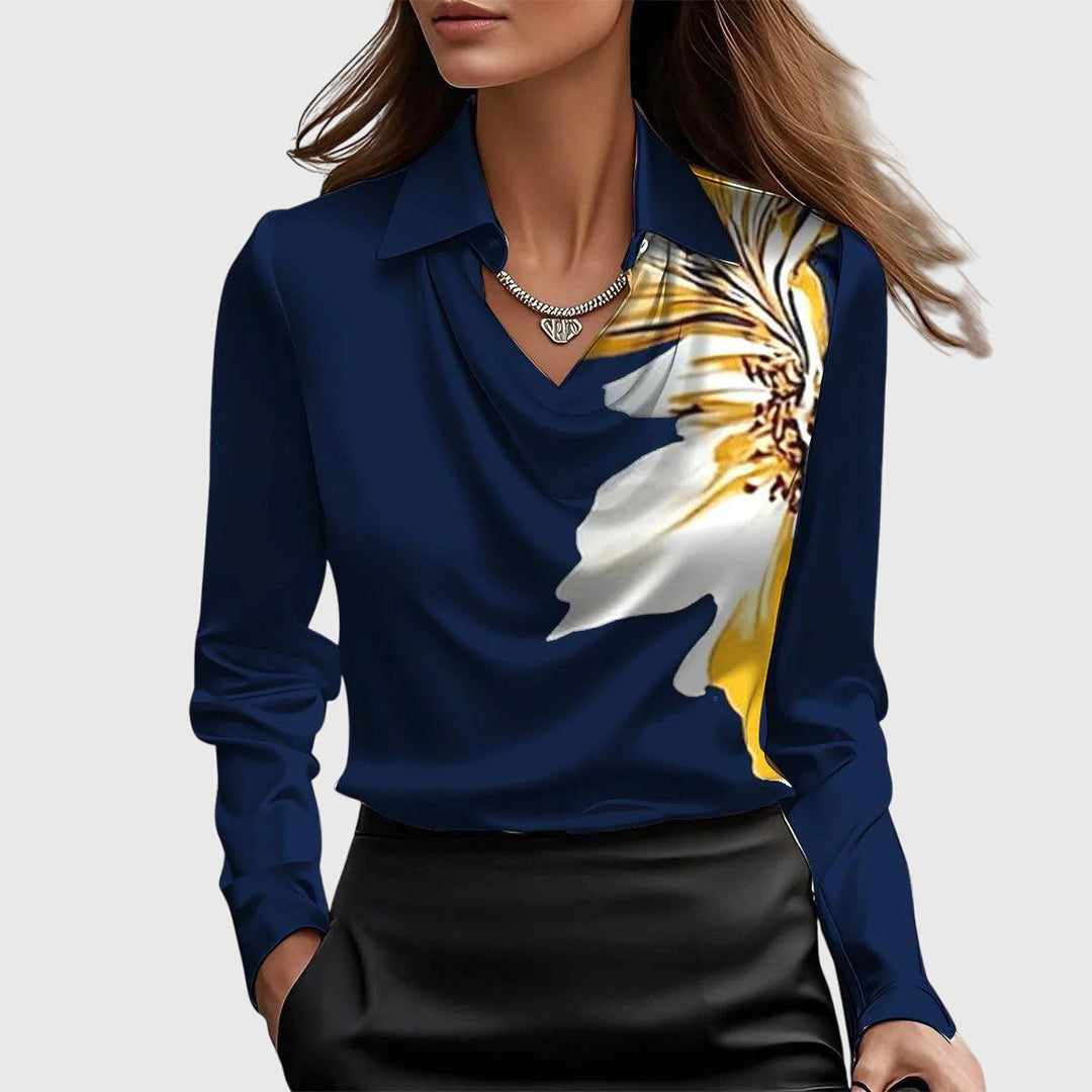 Sylvie™ | Blusa Leggera Coprente e Slanciante
