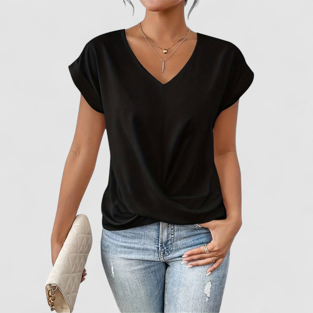Afrodite™ | Blusa Elegante con Scollo a V