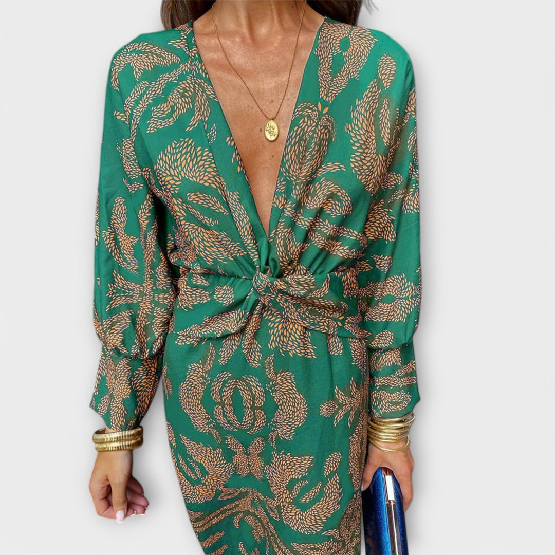Eugenia™ | Abito Elegante a Maniche Lunghe