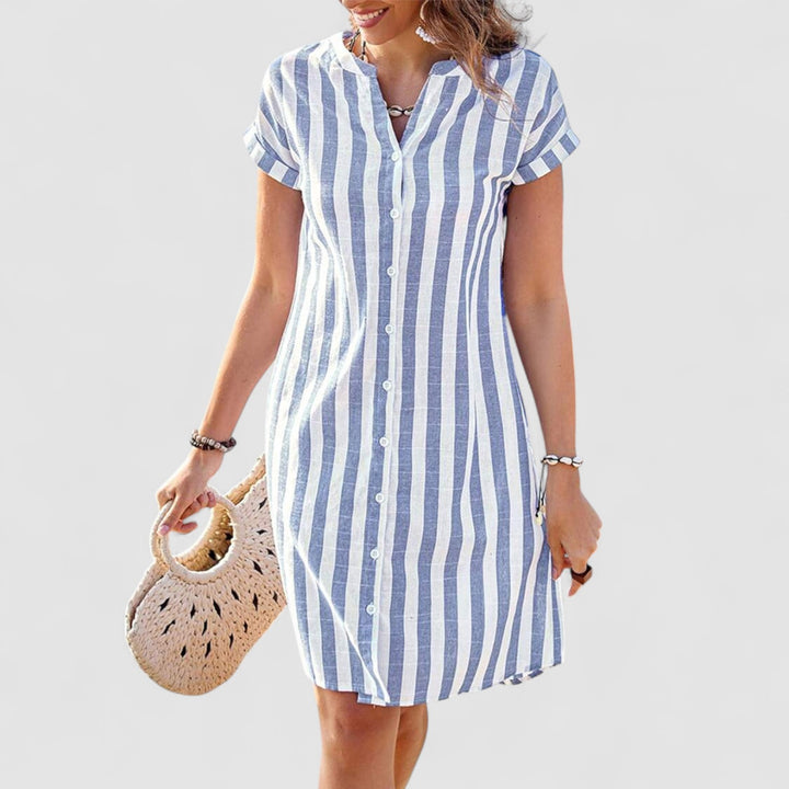 Virna™ | Abito Camicia Elegante e Versatile