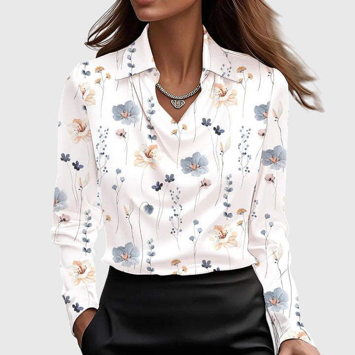 Sylvie™ | Blusa Leggera Coprente e Slanciante