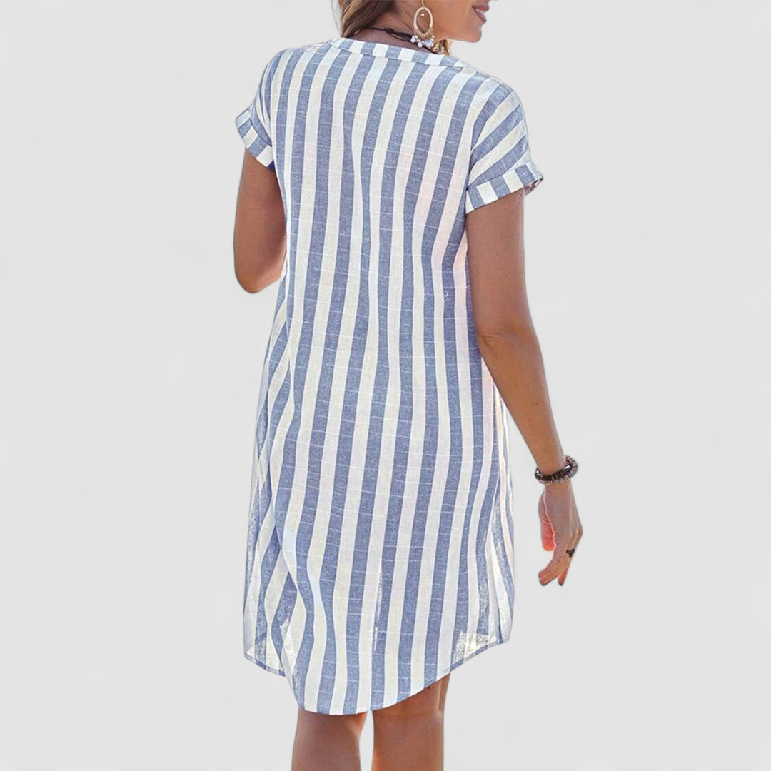 Virna™ | Abito Camicia Elegante e Versatile