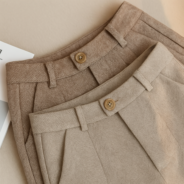 Edoardo™ | Pantaloni Eleganti a Vita Alta