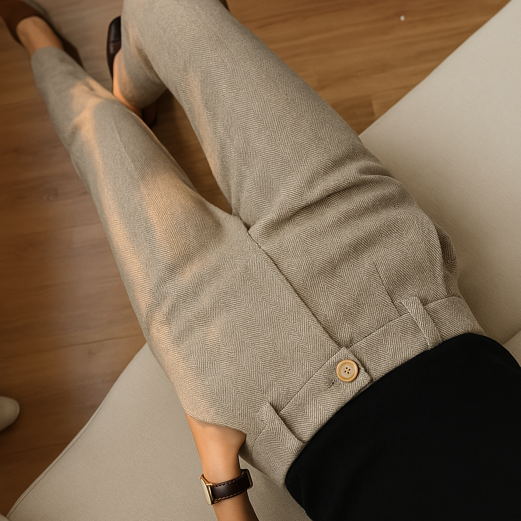 Edoardo™ | Pantaloni Eleganti a Vita Alta