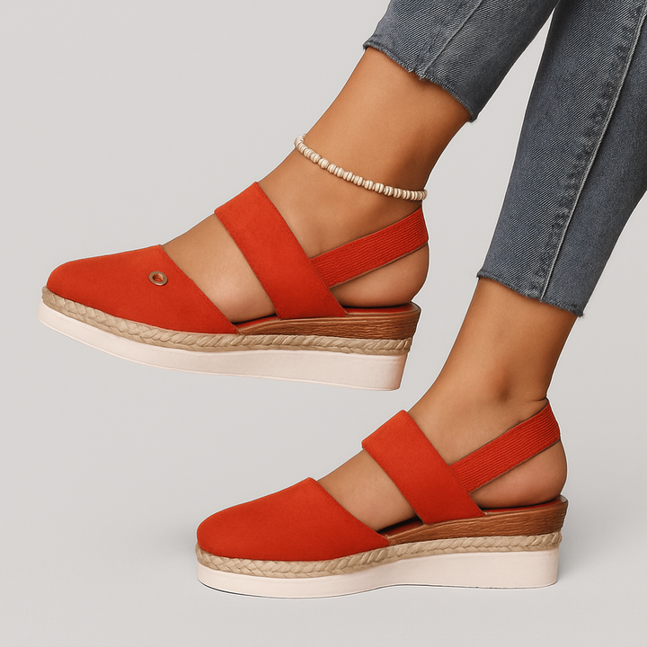 Enrica™ | Sandali Ortopedici con Plateau