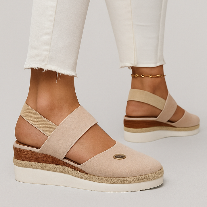 Enrica™ | Sandali Ortopedici con Plateau
