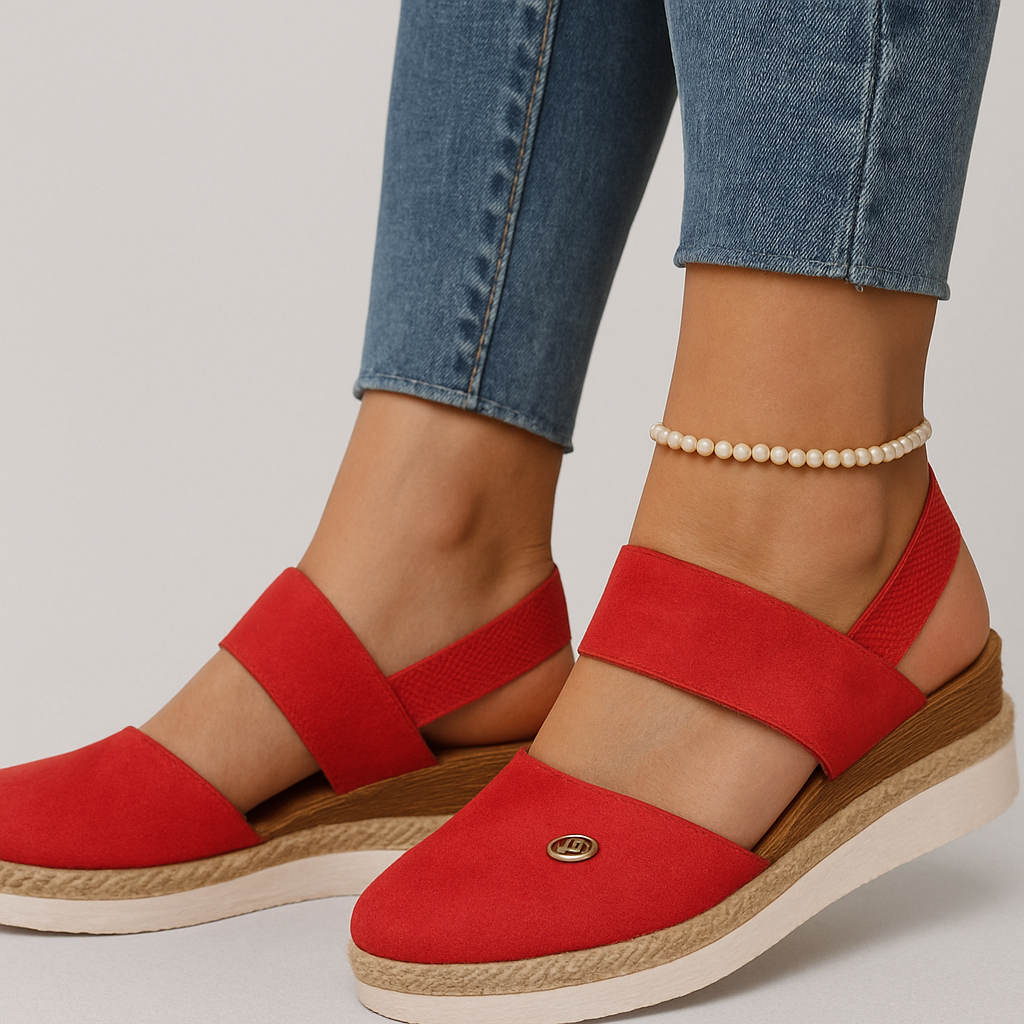 Enrica™ | Sandali Ortopedici con Plateau