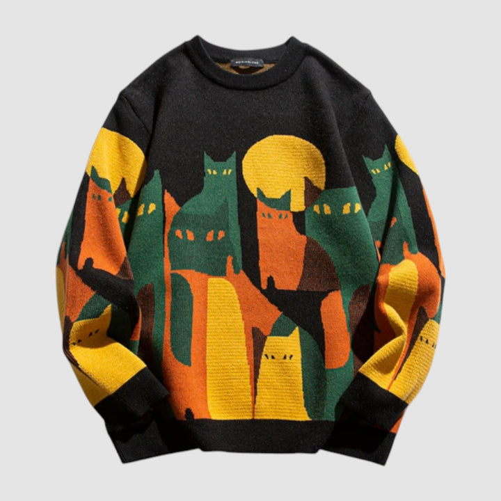 Damiano™ | Maglione Morbido con Stampa