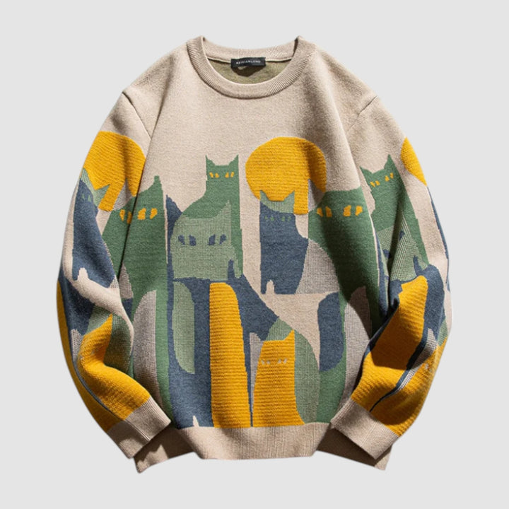 Damiano™ | Maglione Morbido con Stampa