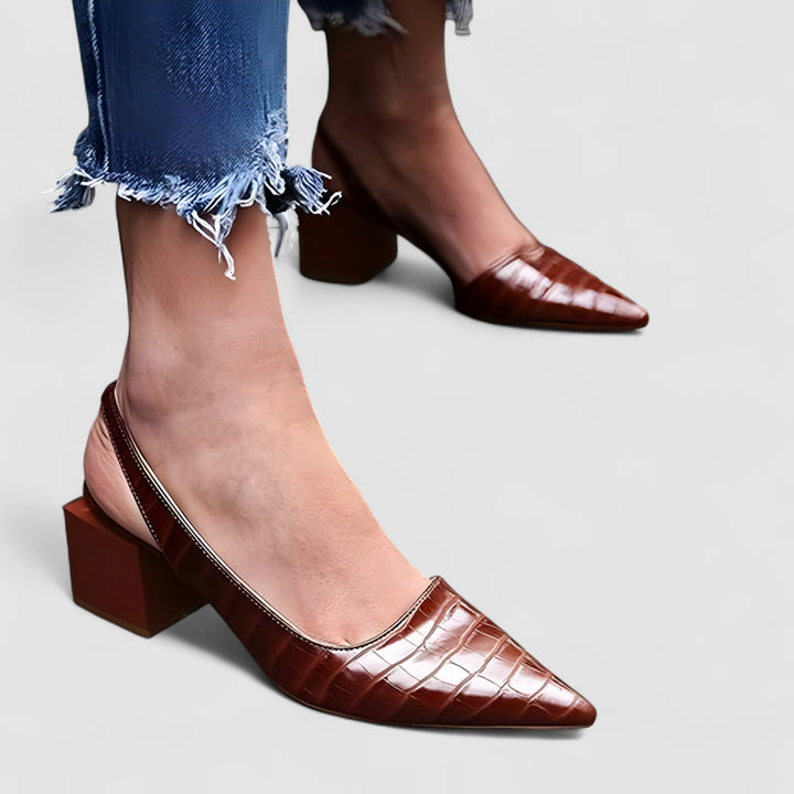 Saskia™ | Sandali con Tacco Comodi ed Ergonomici