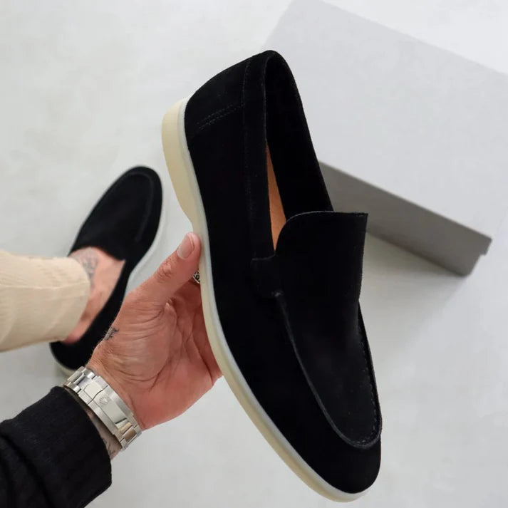 Ivan™ | Mocassino in Camoscio Elegante