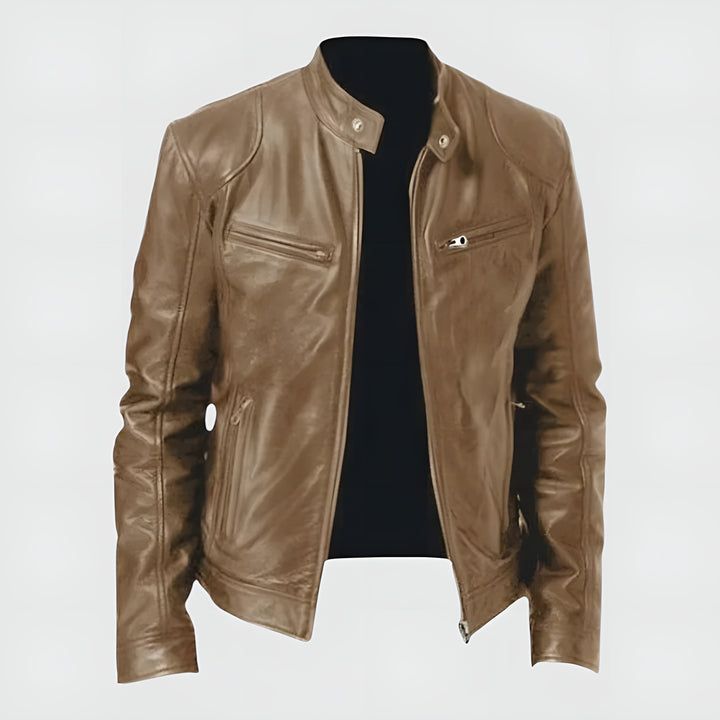 Leonardo™ | Giacca in Pelle Versatile