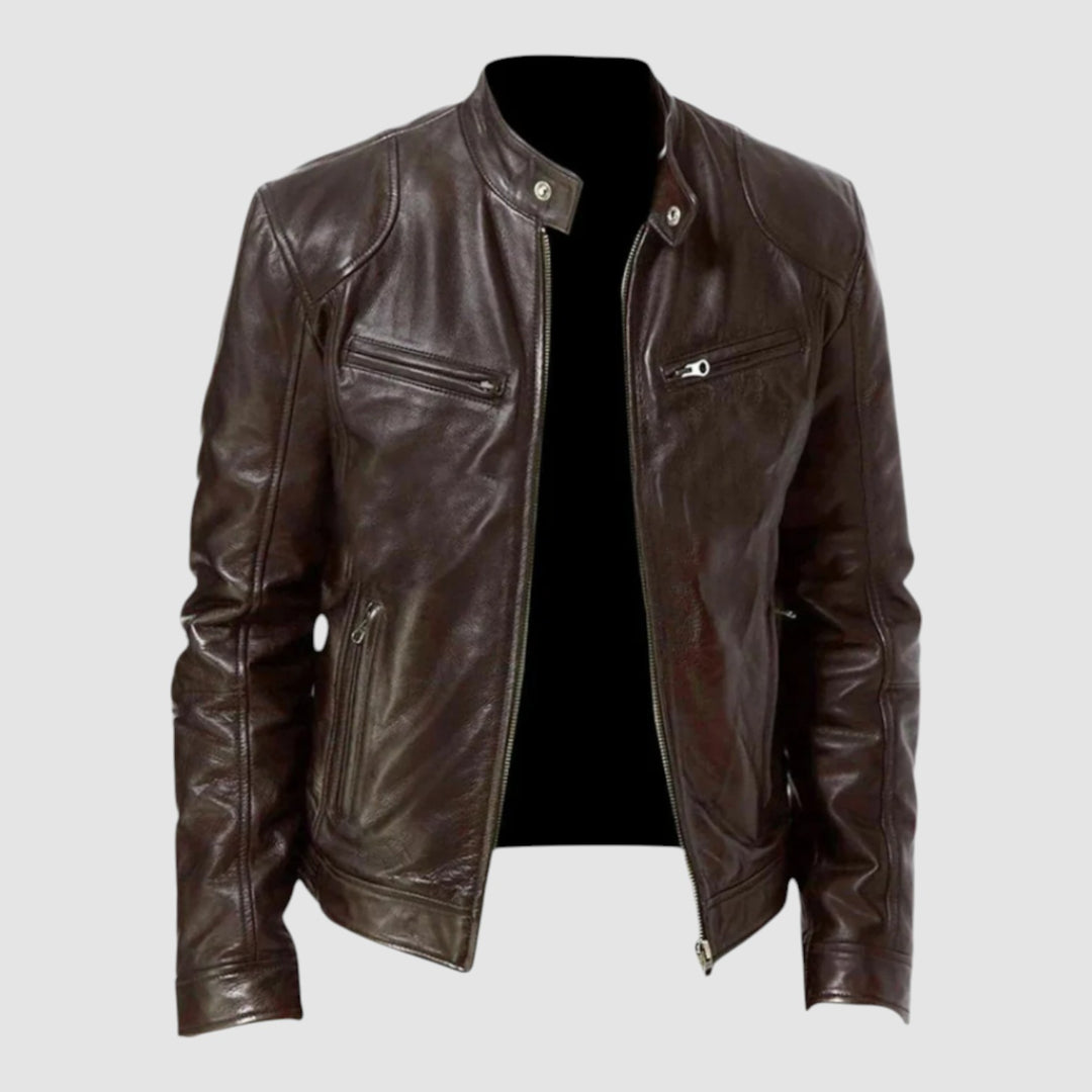 Leonardo™ | Giacca in Pelle Versatile