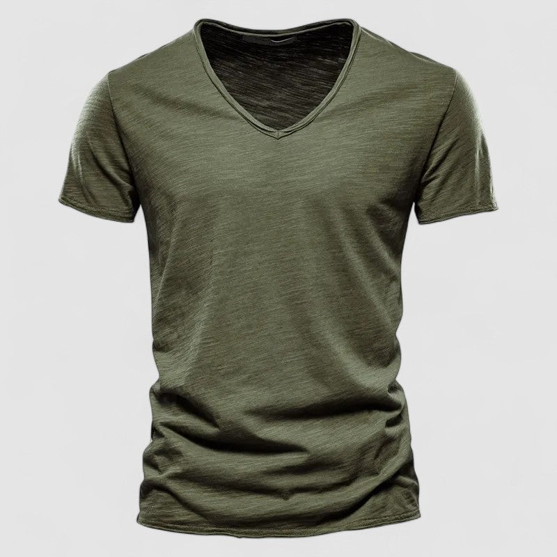 Giovanni™ | Camicia Estiva con Scollo a V