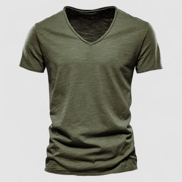 Giovanni™ | Camicia Estiva con Scollo a V