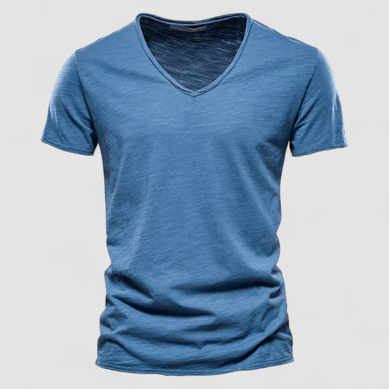 Giovanni™ | Camicia Estiva con Scollo a V