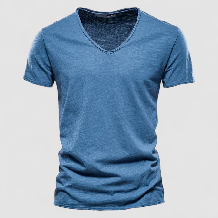 Giovanni™ | Camicia Estiva con Scollo a V