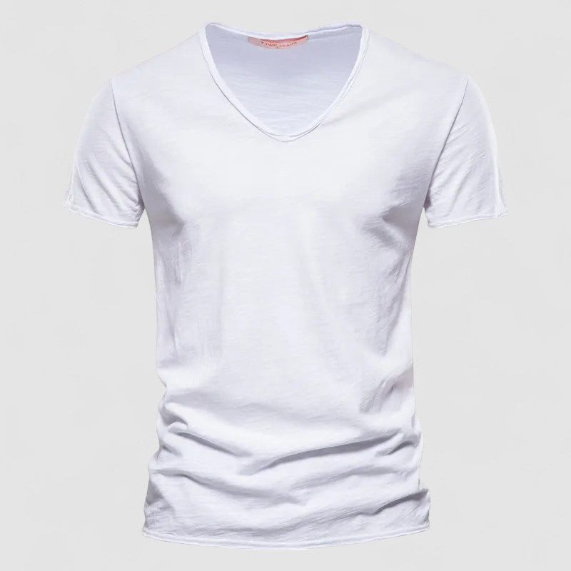 Giovanni™ | Camicia Estiva con Scollo a V